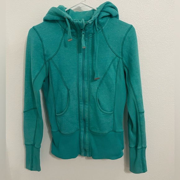 Zella Tops - Zella Teal hoodie, Size S